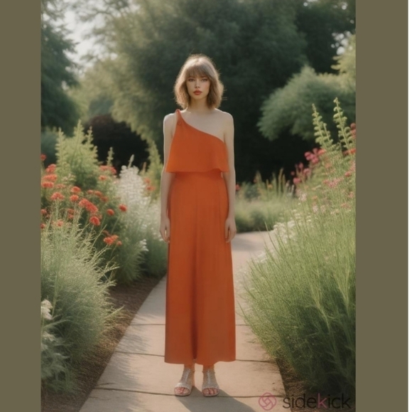 Dresses & Skirts - AZAZIE womens tie shoulder dress. Size 4. EUC